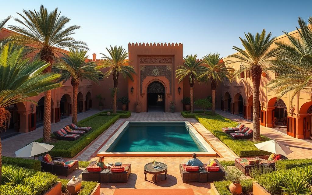 Luxurious Marrakech lodging at Palmeraie