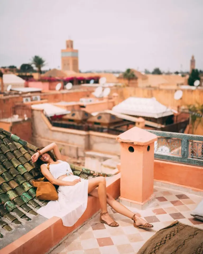 Marrakech city scenery