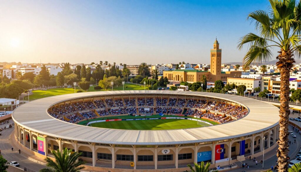 Rabat CAF Africa Cup stadium and cultural sites Rabat CAF Africa Cup stadium and cultural sites